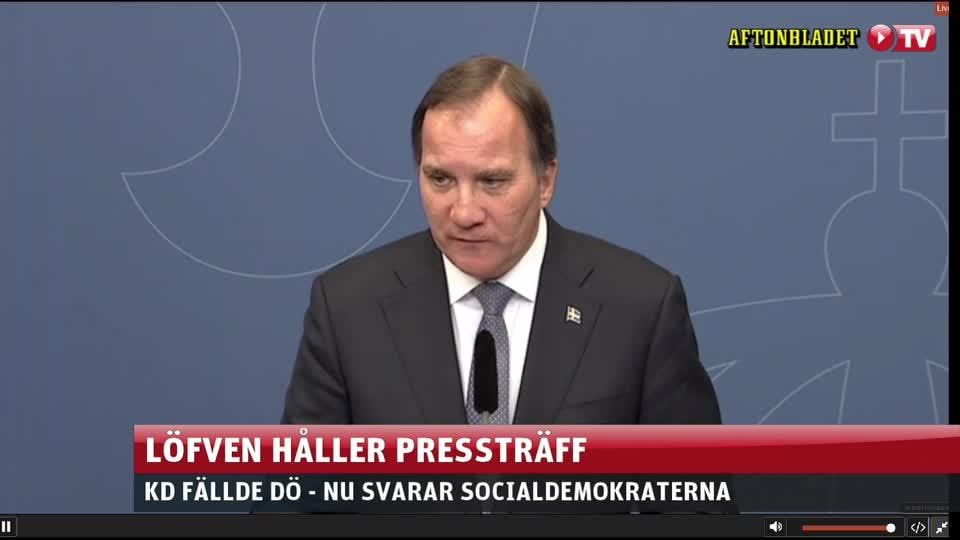 Löfven om Batra: ”Utomordentligt oansvarigt”