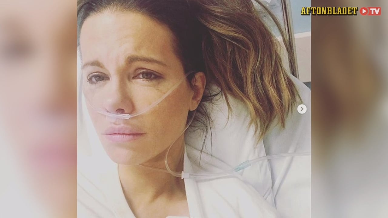 Stjärnan förd akut till sjukhus efter brusten cysta