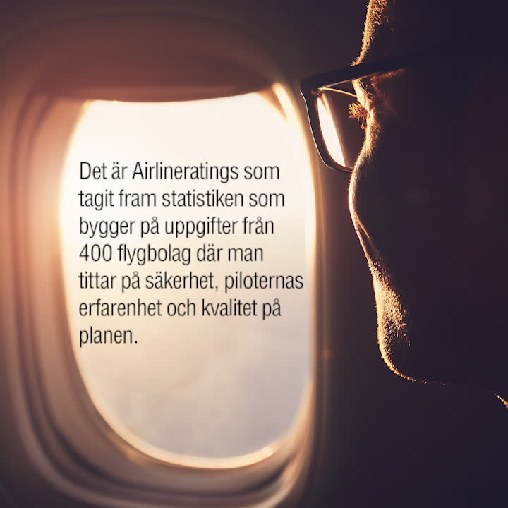 Här är de säkraste flygbolagen