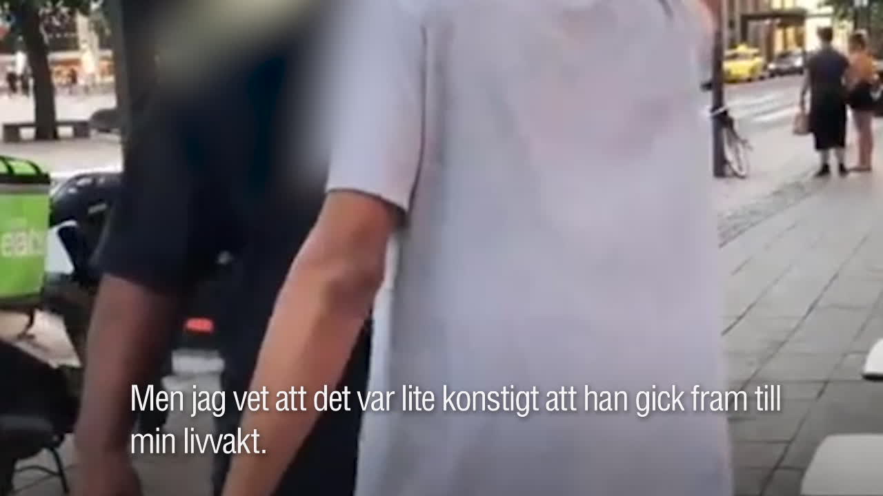 Hör ASAP Rocky vittna: "Det blev lite läskigt"