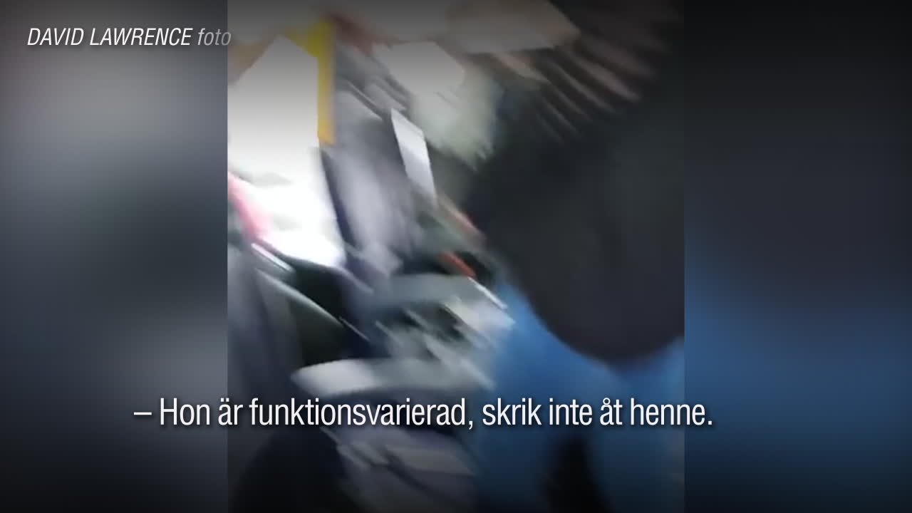 Här går mannen till ful attack