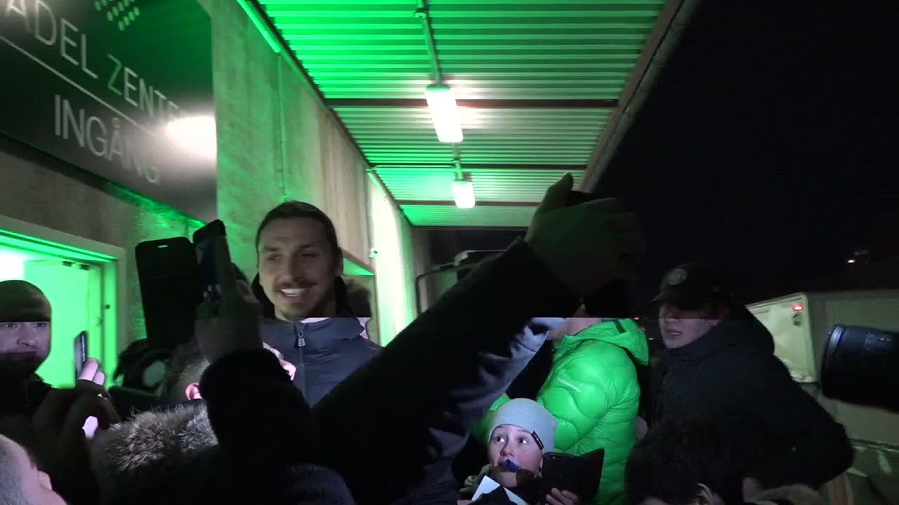 Tioårige Albin väntade i två timmar på Zlatan