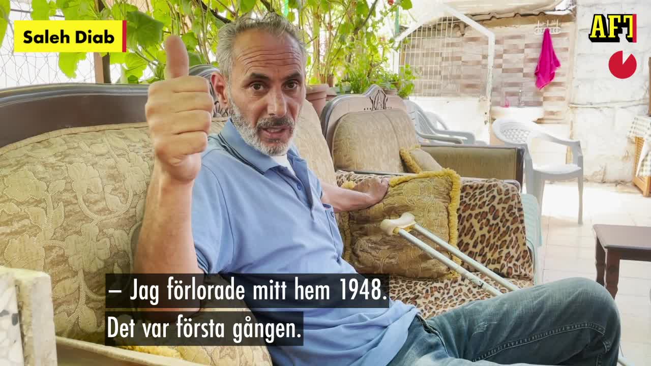 De står på varsin sida i striden om Sheikh Jarrah i Östra Jerusalem