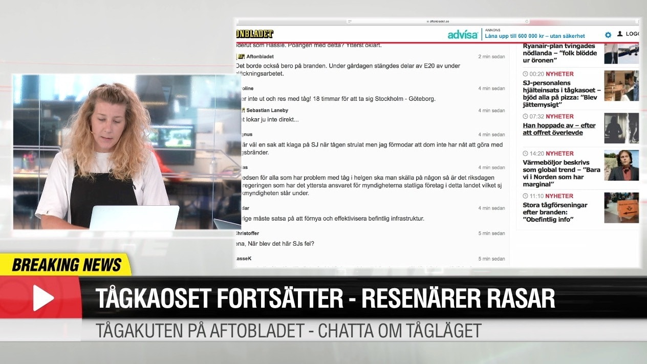 Tågkaoset fortsätter - resenärer rasar