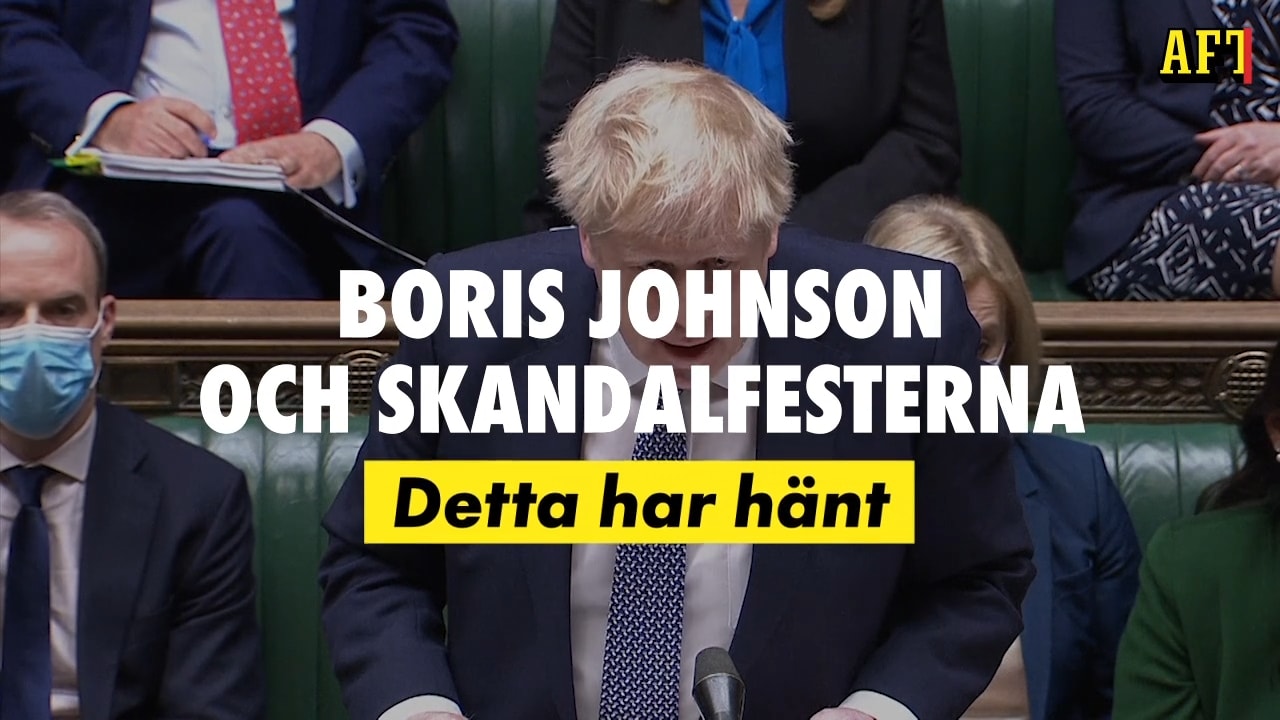 Boris Johnson och skandalfesterna – detta har hänt