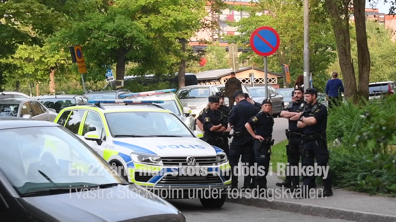 Gängledare sköts ihjäl i Rinkeby