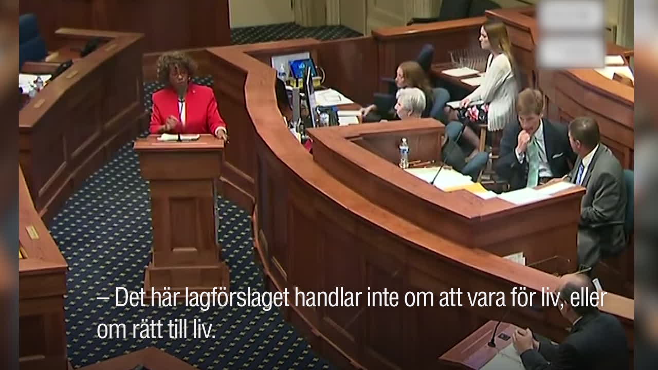 Senatorn i Alabama: ”Du är i min livmoder, jag vill ha ut dig!”