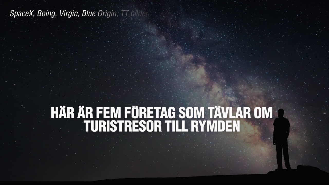 5 företag som vill skicka turister till rymden