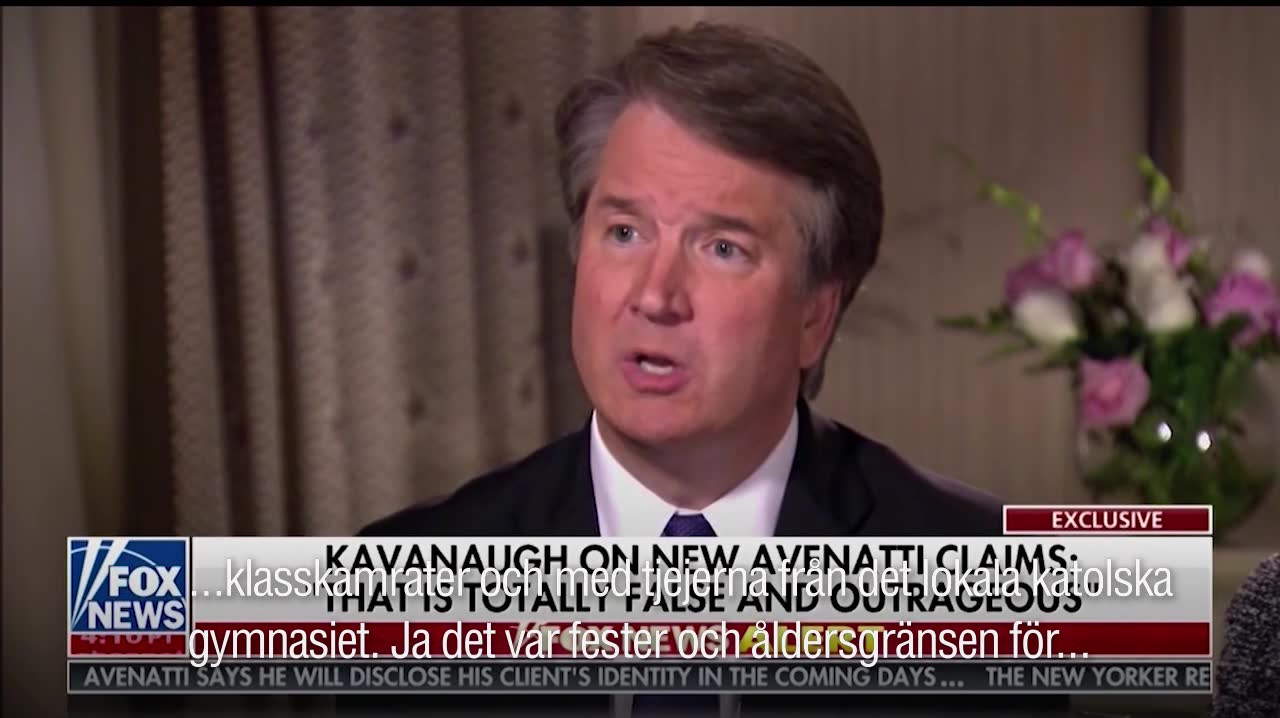 Kavanaugh bemöter anklagelserna