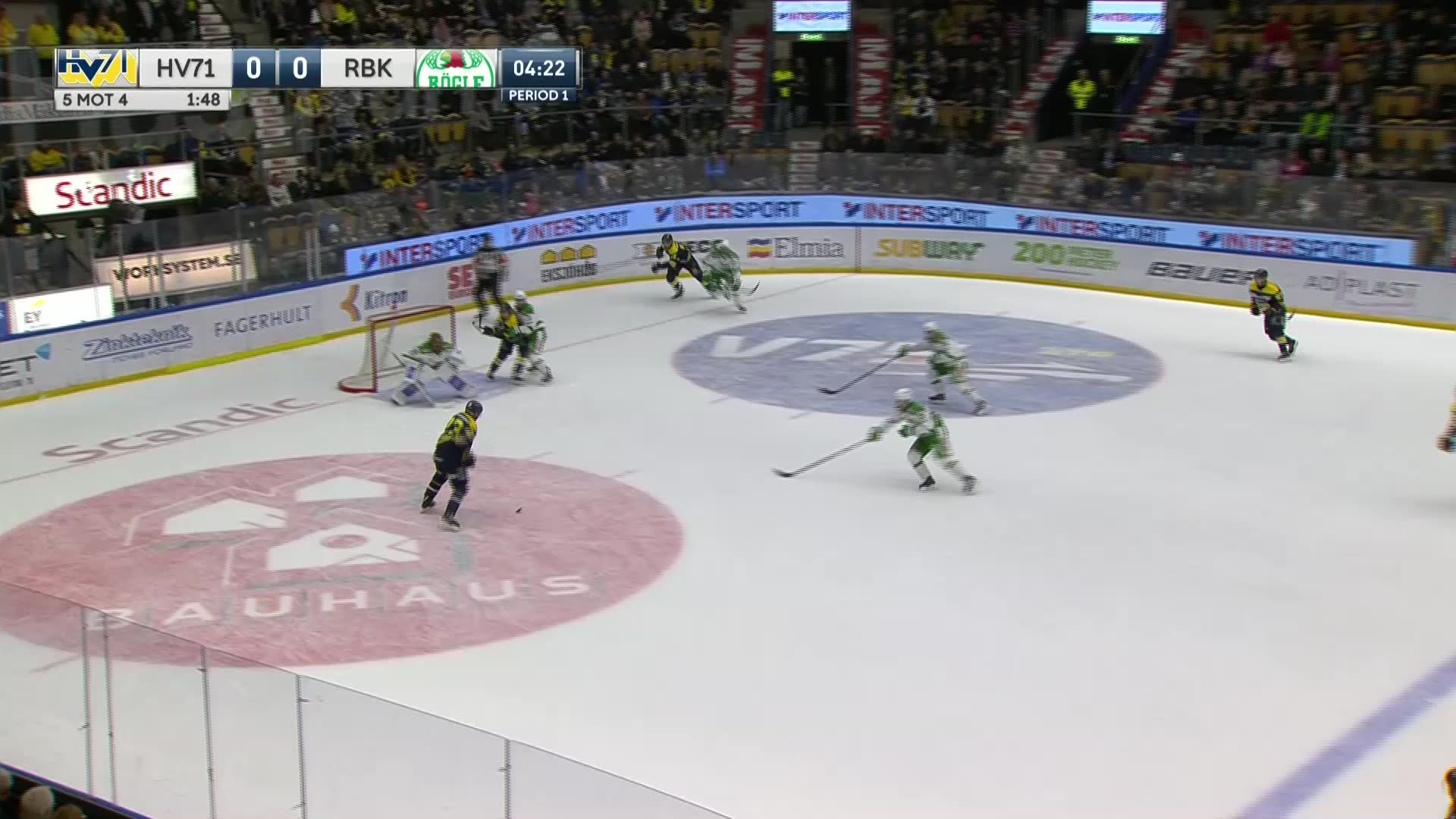 Alla målen från HV71 - Rögle BK