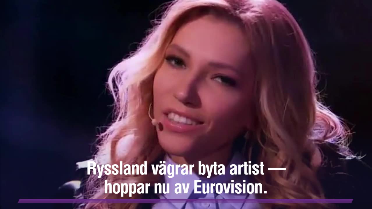 Nu hoppar Ryssland av Eurovision