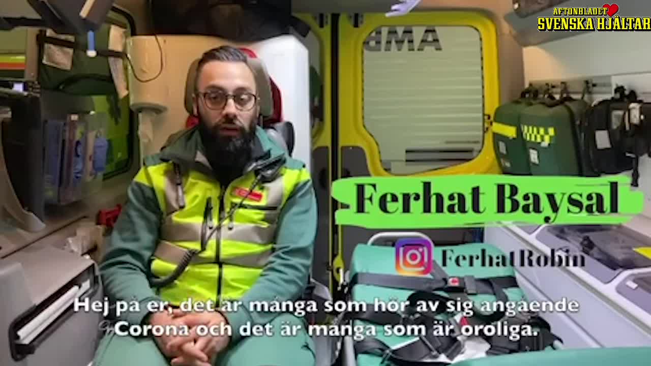 Ambulansvårdarens vädjan till svenska folket
