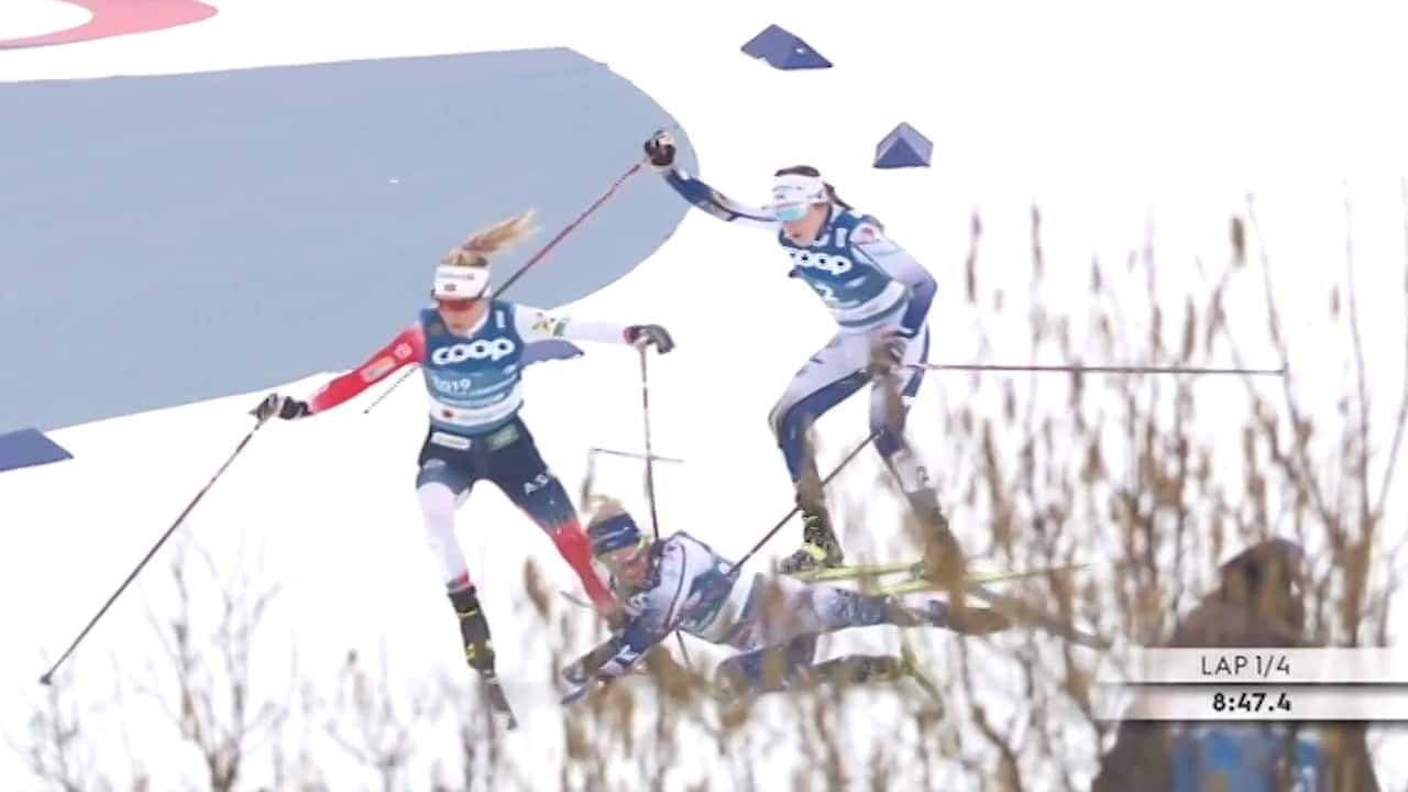 Två svenska VM-medaljer trots krasch och dåligt skidbyte