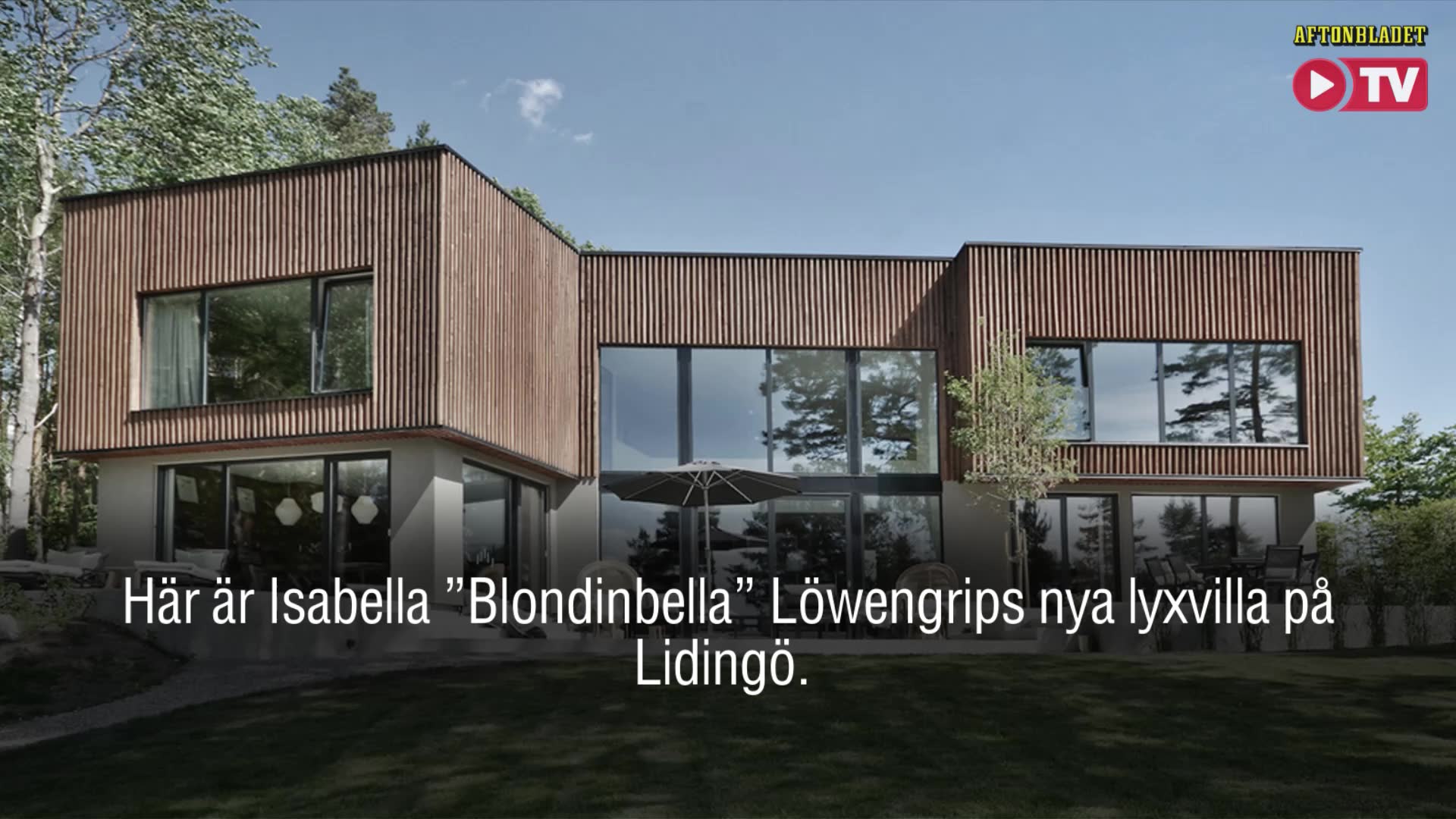 Isabella Löwengrips nya lyxvilla