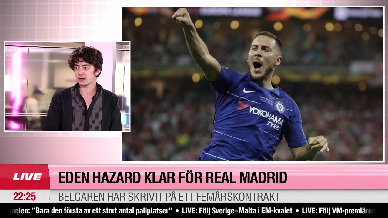 Eden Hazard klar för Real Madrid