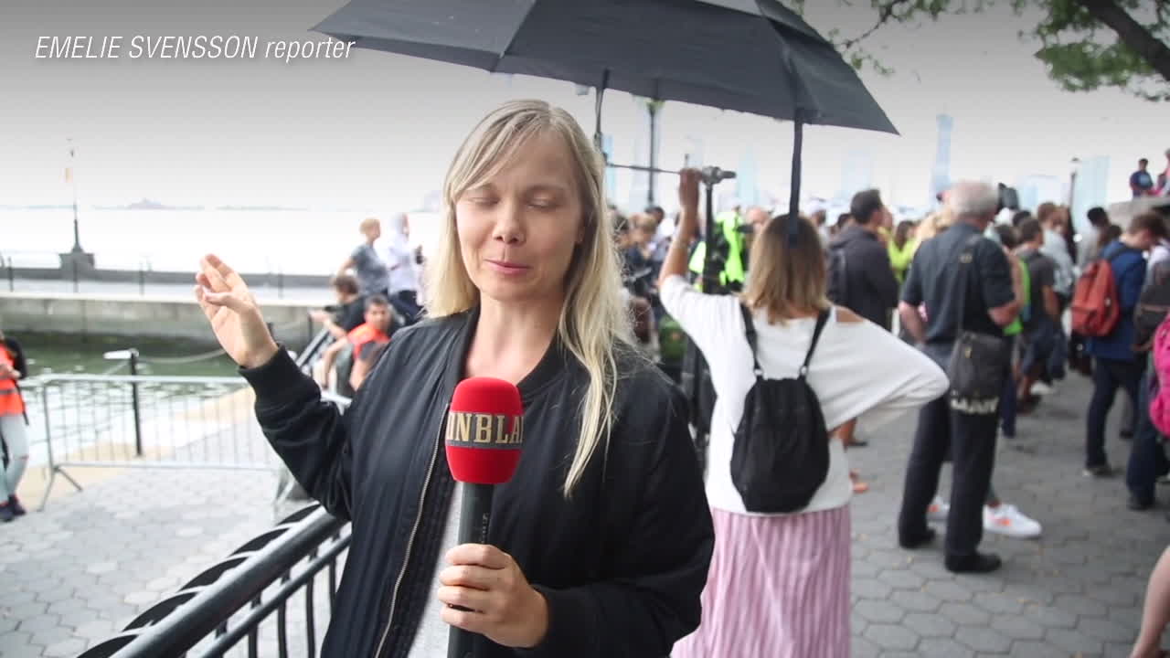 Efter två veckor på havet - nu är Greta framme