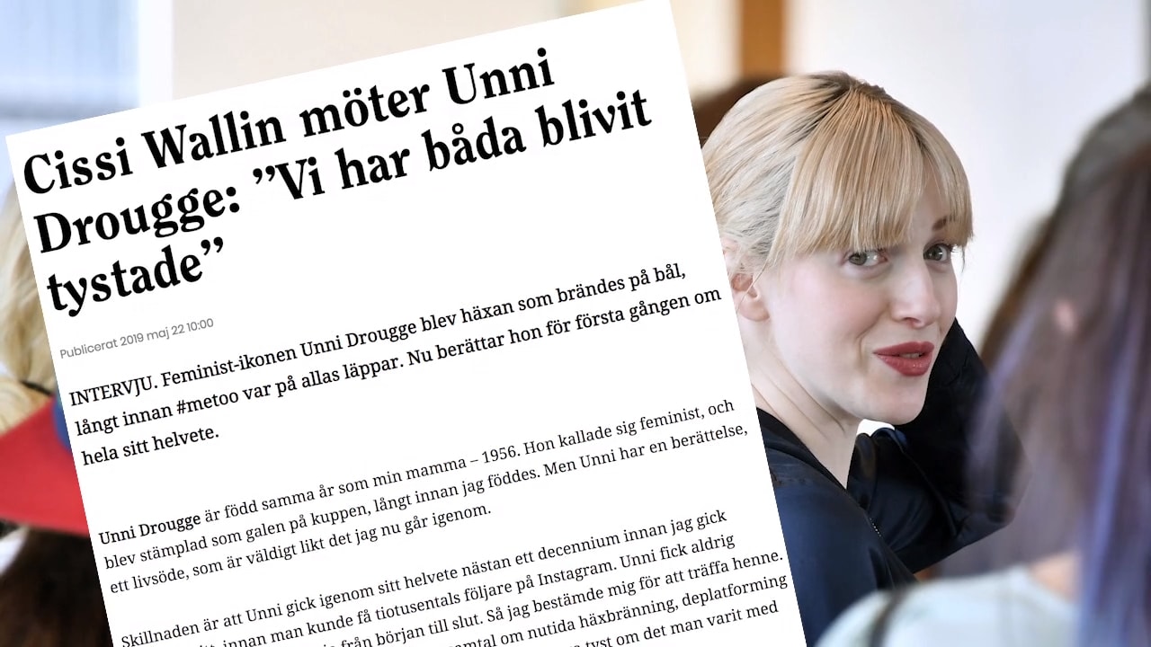Hör Cissi Wallin om nya sajten: "Kommer vara besvärliga och bråkiga"