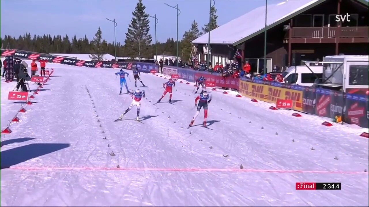 Märta Rosenberg i tuff kamp med norskan – tar VM-silver i sprint