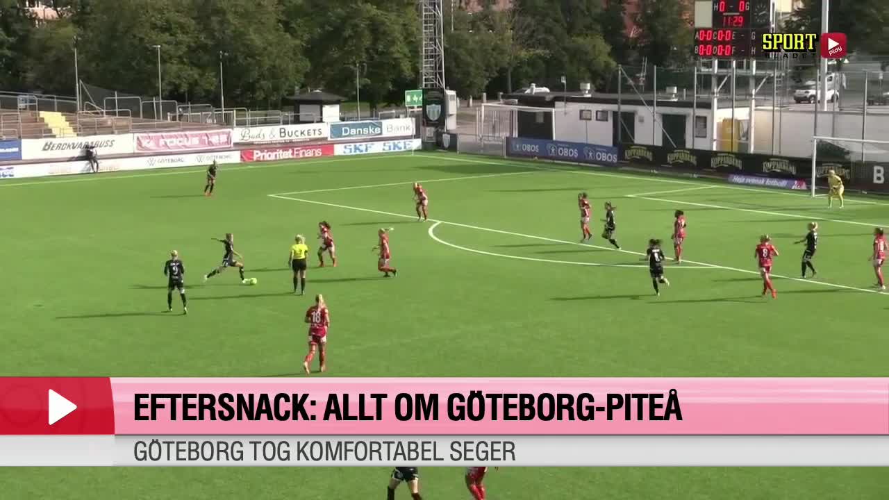 Eftersnack: Allt om Göteborgs seger