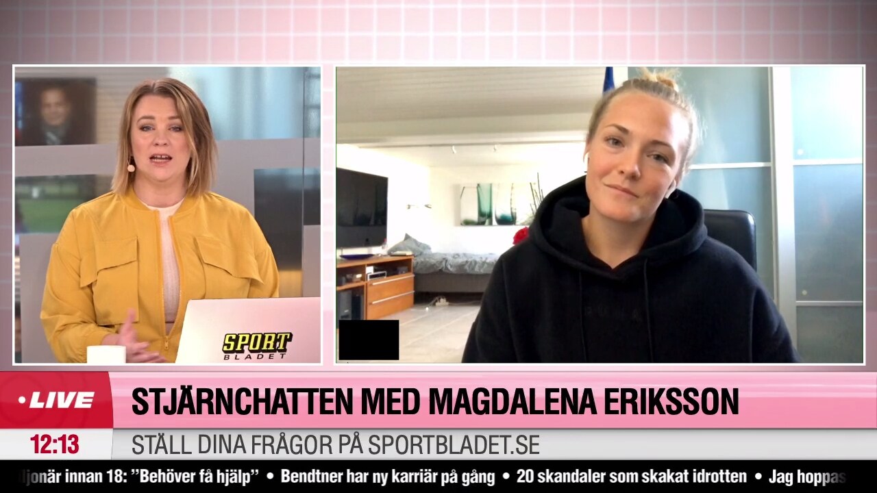 Stjärnchatten med Magdalena Eriksson