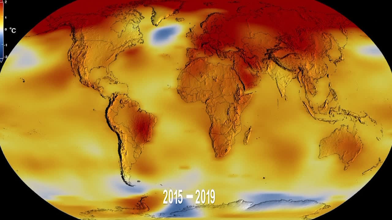 Klimatforskaren om Nasa:s nya skräckbilder: ”Slagits rekord på rekord”