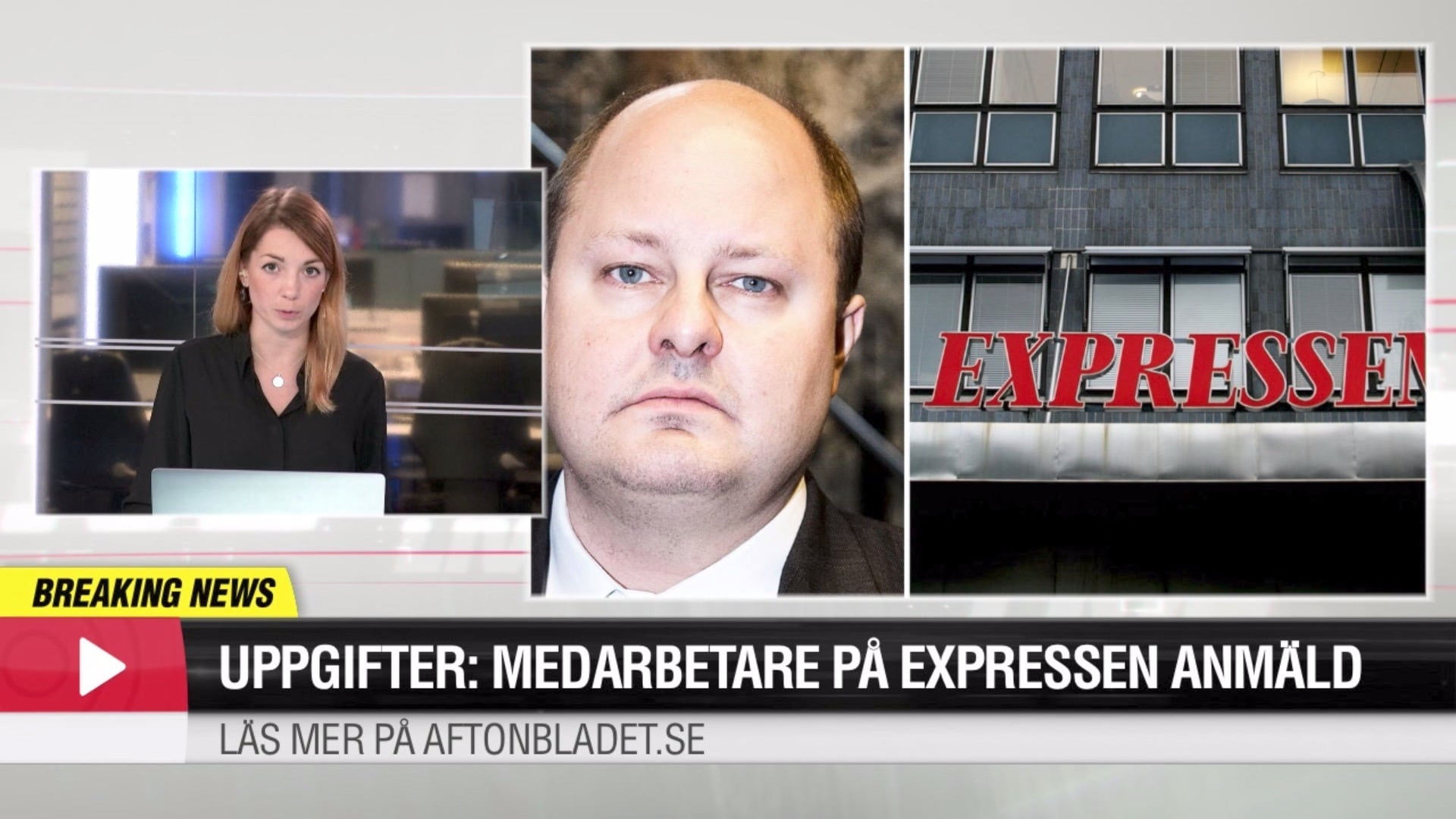 Uppgifter: Frilansare på Expressen anmäld – misstänks för sexuellt ofredande