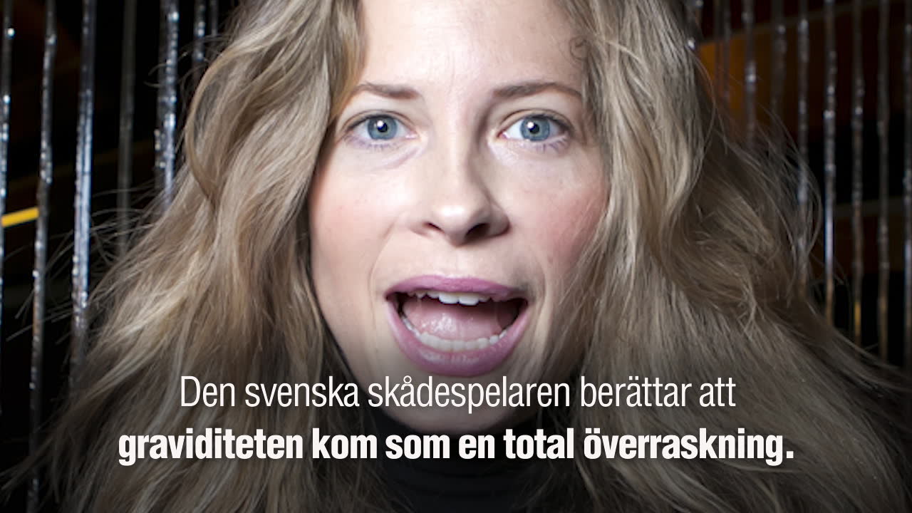 Fredrik Skavlan och Maria Bonnevie ska bli föräldrar igen