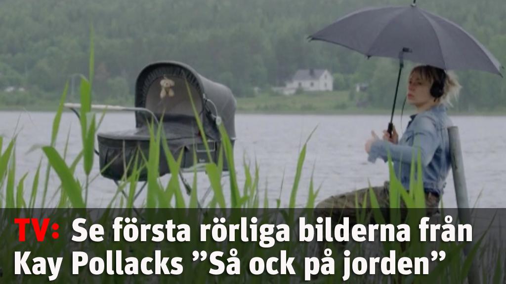 Första rörliga bilderna från Kay Pollaks nya film