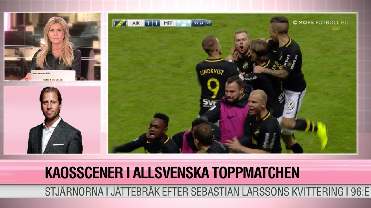 Bank: "En kaosartad sista halvtimme"