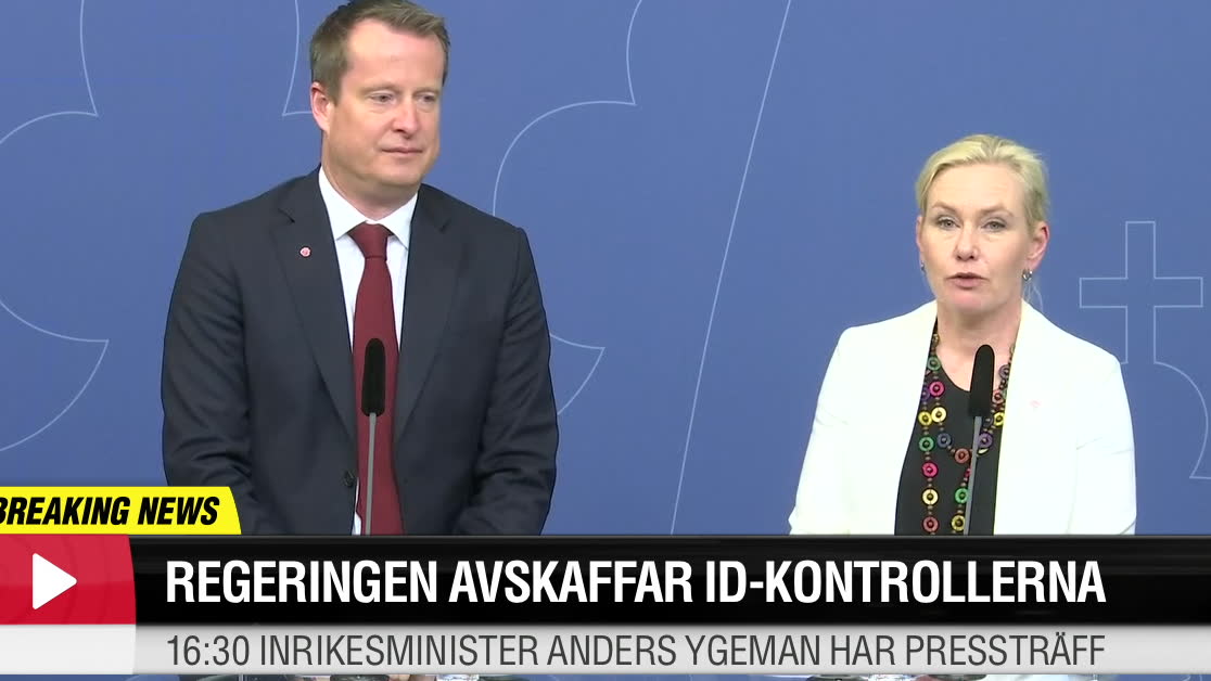 Regeringen avskaffar ID-kontroller