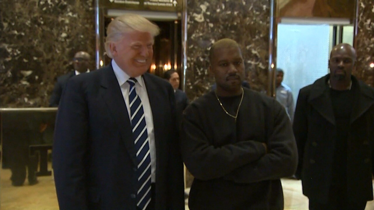 Kanye i möte med Trump: "Vi diskuterade livet"