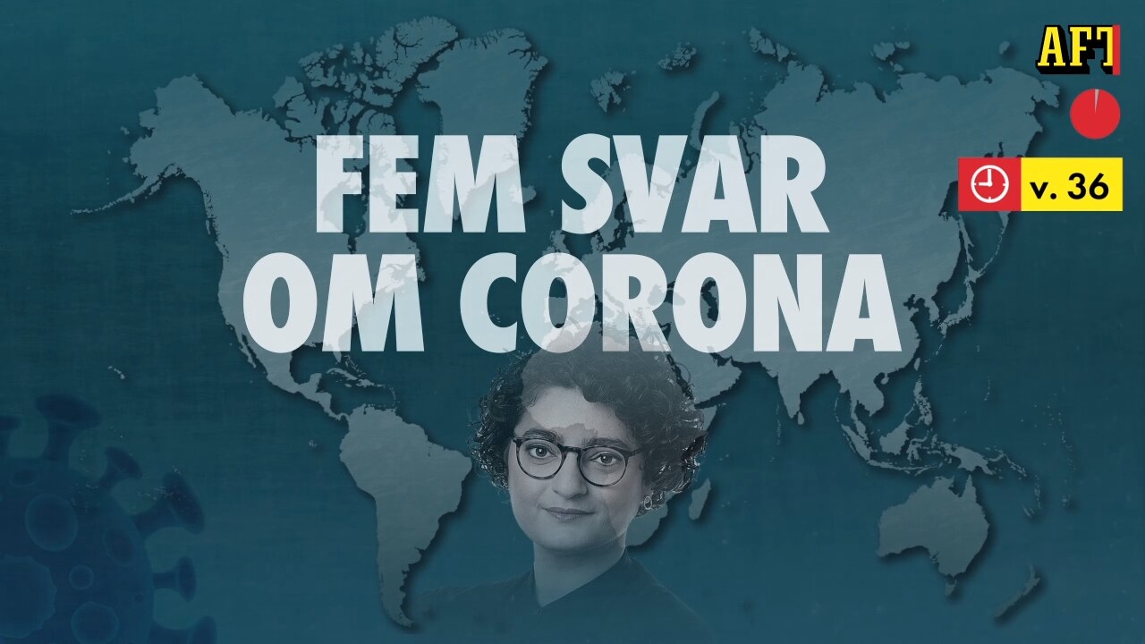 Fem svar om corona - med Nivette Dawod v.36