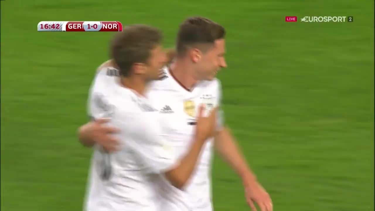 Se när Tyskland förnedrar Lagerbäcks Norge