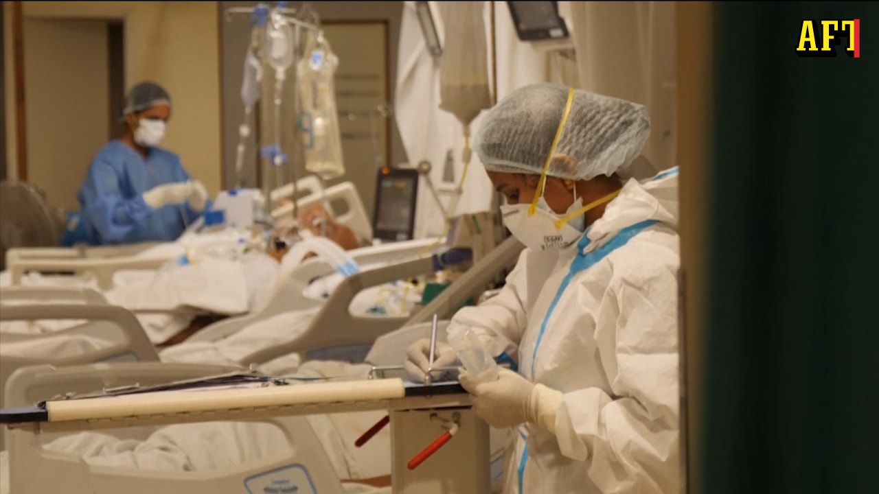 Chockartad smittspridning i Indien – se filmen inifrån sjukhuset