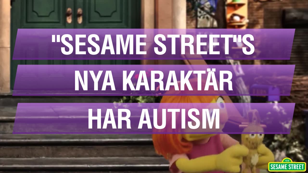 ”Sesame street”s nya karaktär har autism