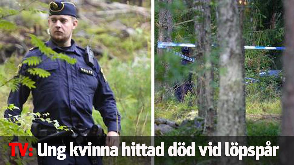 Ung kvinna hittad död vid löpspår