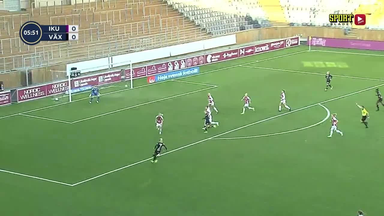 Uppsala allt närmare nedflytt – nollade av Växjö