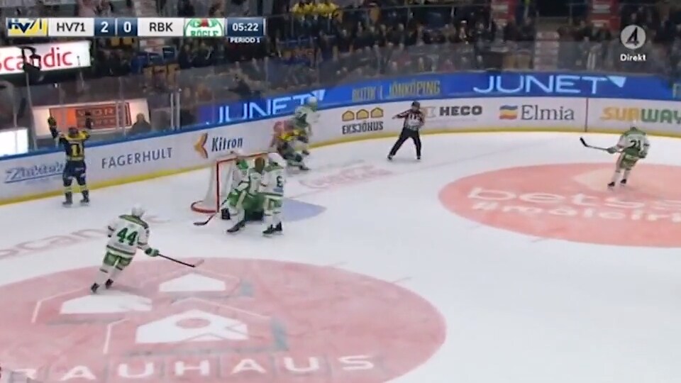 HV slog Rögle i den första åttondelsfinalen