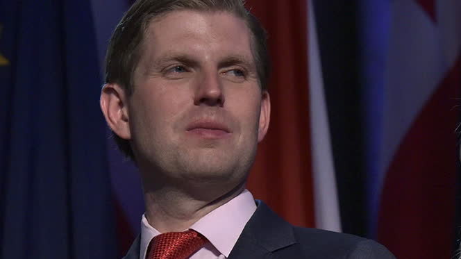 Eric Trump utskälld på gatan