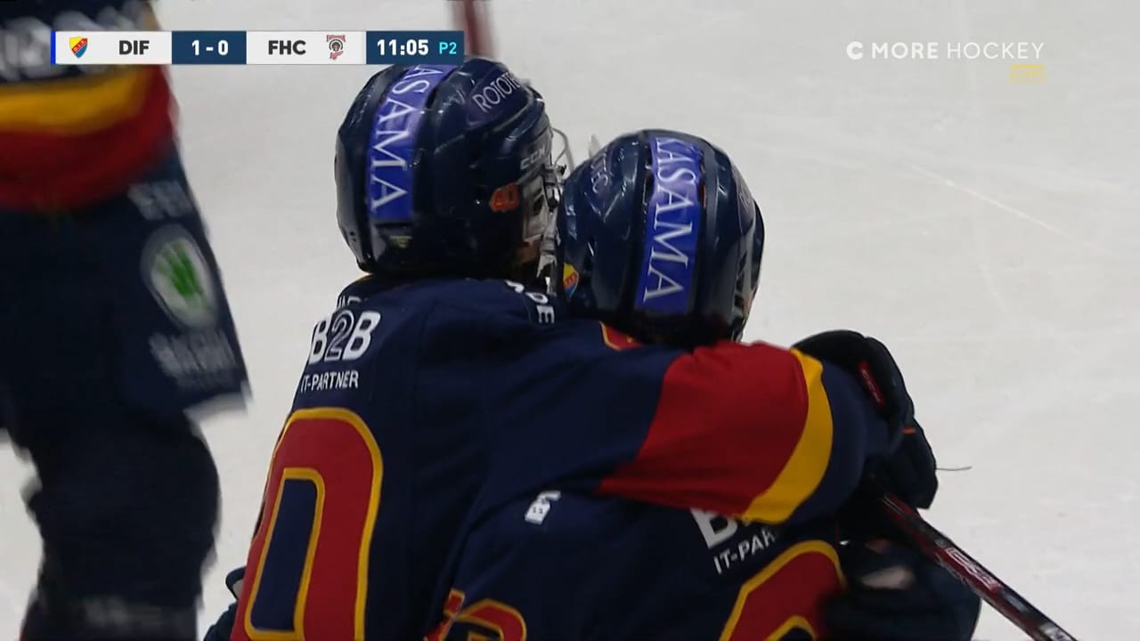 Djurgården vann med uddamålet mot Frölunda