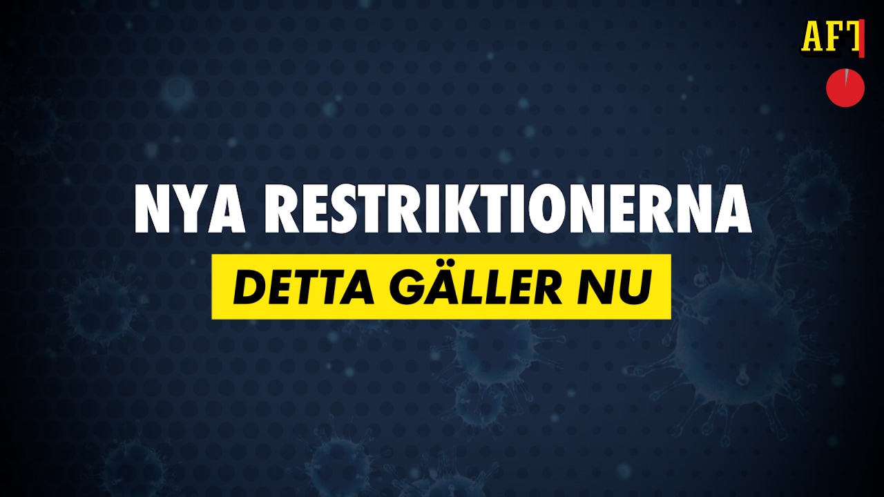 Här är de nya restriktionerna