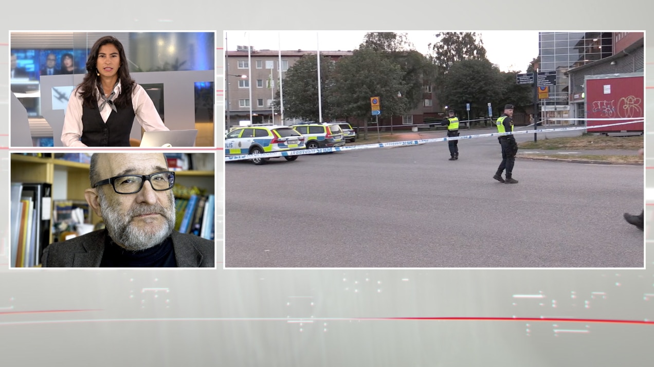 Polis skjuten i Göteborg