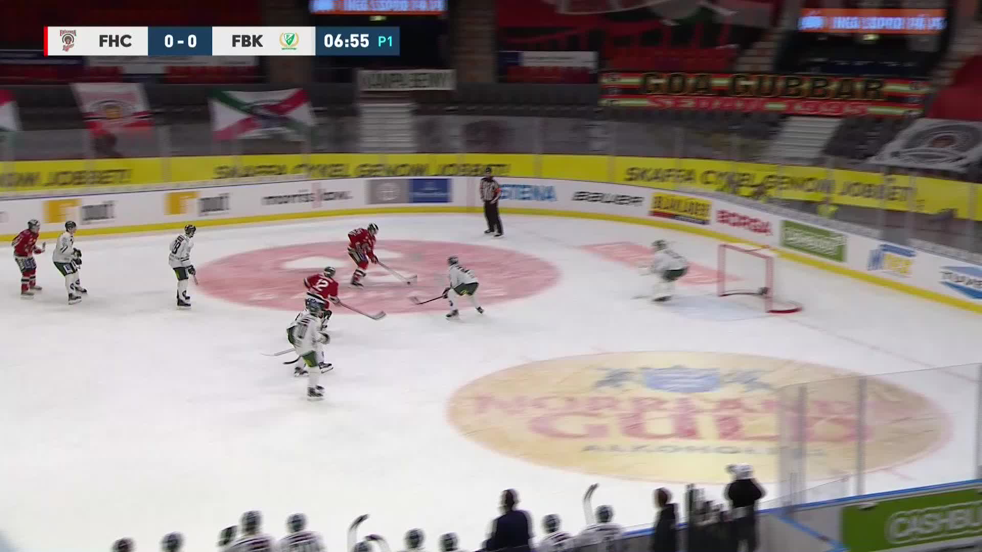 Se när Elmer Söderblom gör sitt första SHL-mål