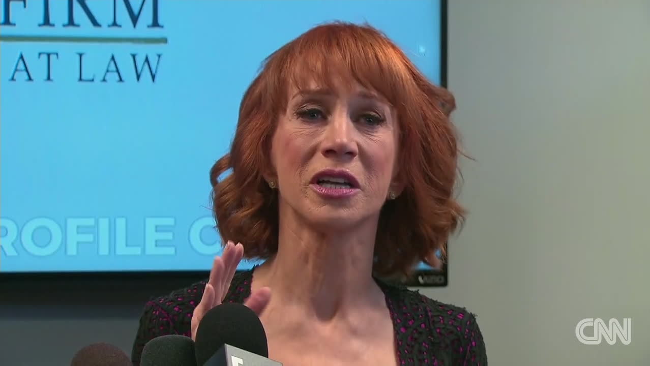 Kathy Griffin: ”Kommer inte att ha en karriär efter det här”