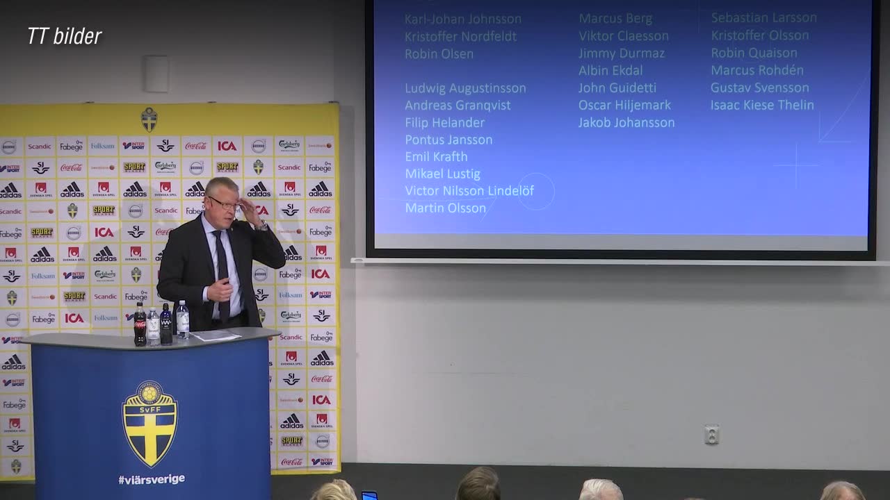 Forsberg utanför truppen: "Rehabprocess"