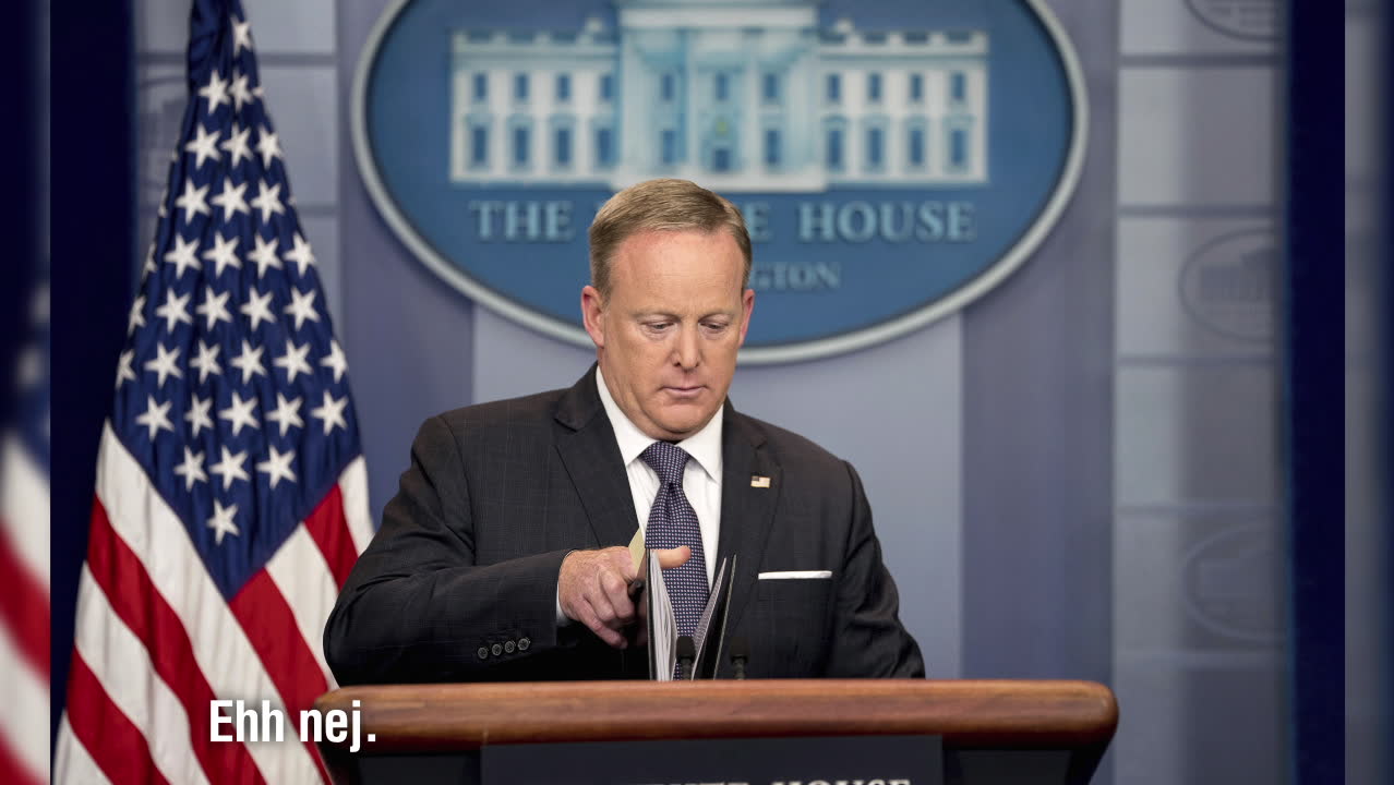Sean Spicer förklarar "covfefe"-tweeten –  "förstod exakt"