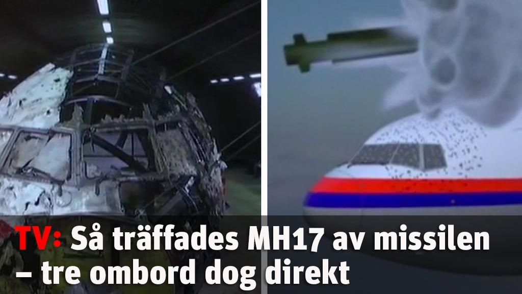 Tre ombord dog direkt