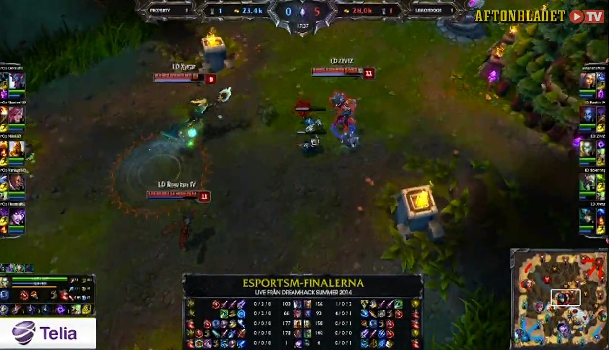 E-sport-SM - League of Legends - FINAL - Team Property vs Lemondogs Match 3