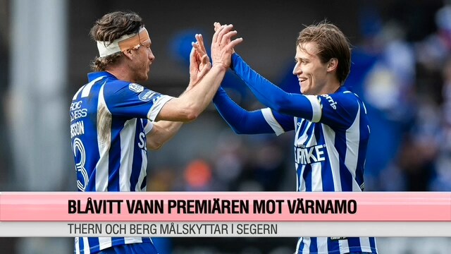 Blåvitt besegrade Värnamo: "IFK Göteborg kan inte vara så här beroende av Berg"