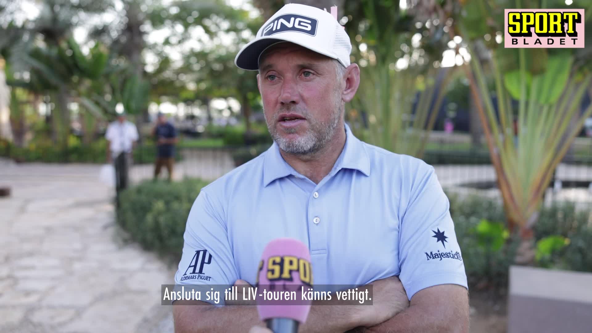 Lee Westwood om LIV-touren